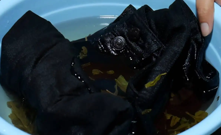 How to wash black cotton pants without fading