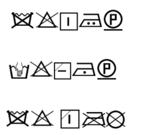 What do the symbols on clothes labels mean