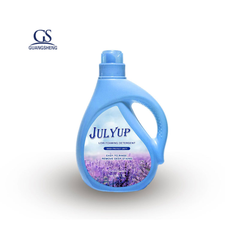 blue liquid detergent product