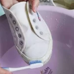 How to clean white cloth shoes?