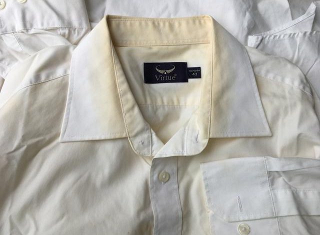 How to prevent white clothes from turning yellow