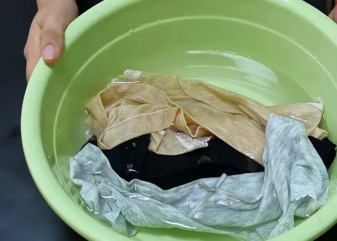 How to wash the newly bought underwear