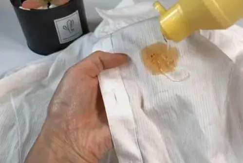 How to remove oil stains from shirt