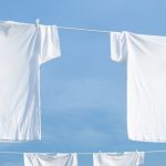 How to wash white clothes with stains?
