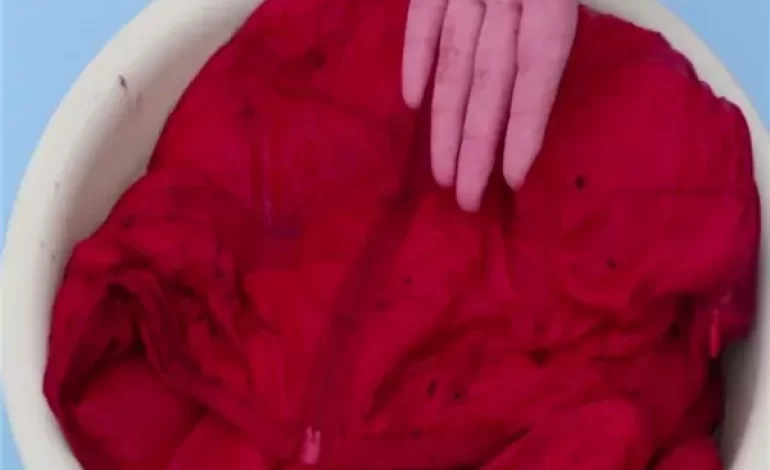 How to remove color bleeding from clothes naturally