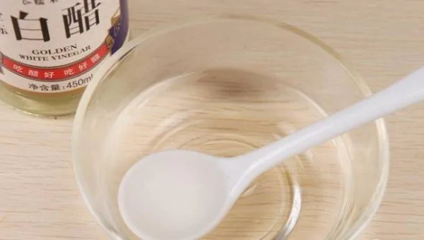 white vinegar method