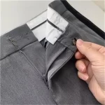 How to wash dress pants without wrinkles?