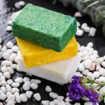 Why the foam of Coloured soap is white?